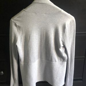 Silver gray cardigan